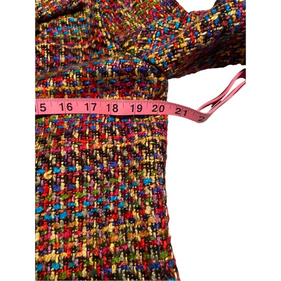 🌟🔥 BOGO Sale🔥🌟 Coldwater Creek Multicolor Tweed Blazer - Picture 9 of 11